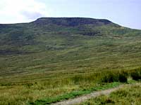 ingleborough from the east